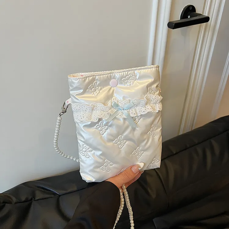 新款时尚女生简约手机包单肩包潮流小包