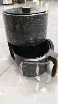 XAN黑色旋转空气炸锅配件