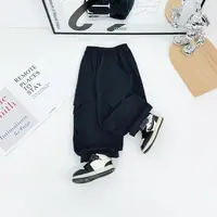 男童裤子秋冬款儿童工装裤2025新款秋装 HS25117 悠悠童话童装