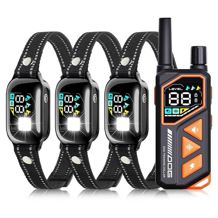 智能自动止吠训狗器40斤以下狗狗电项圈1000米长续航带灯电击项圈