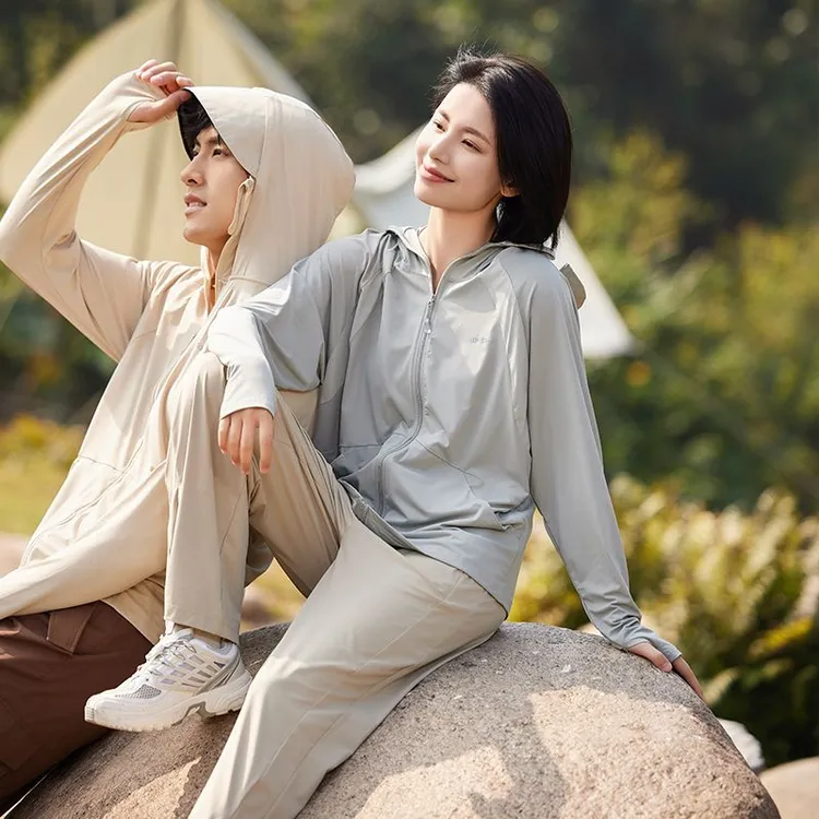 【upf50+】防晒衣男女连帽轻薄防晒服透气轻薄冰丝防紫外线运动外套