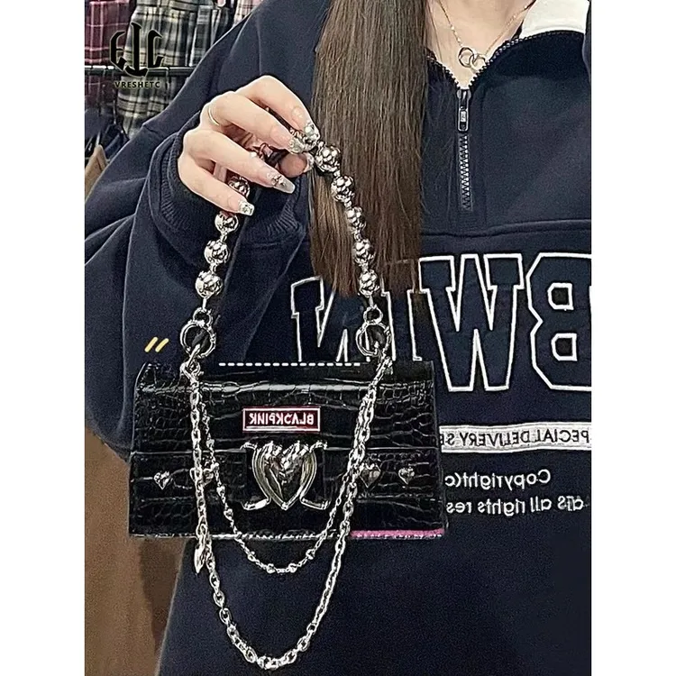 2025夏季千禧辣妹时髦新利基经典潮流斜挎迷你包时尚百搭复古小众