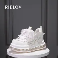 【RIELOV-白雪公主】增高8cm时尚潮流百搭女士休闲鞋 2069-15【晨晨】