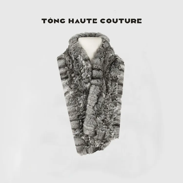 【临行】新款时尚南美栗鼠高级感百搭围巾 YS111