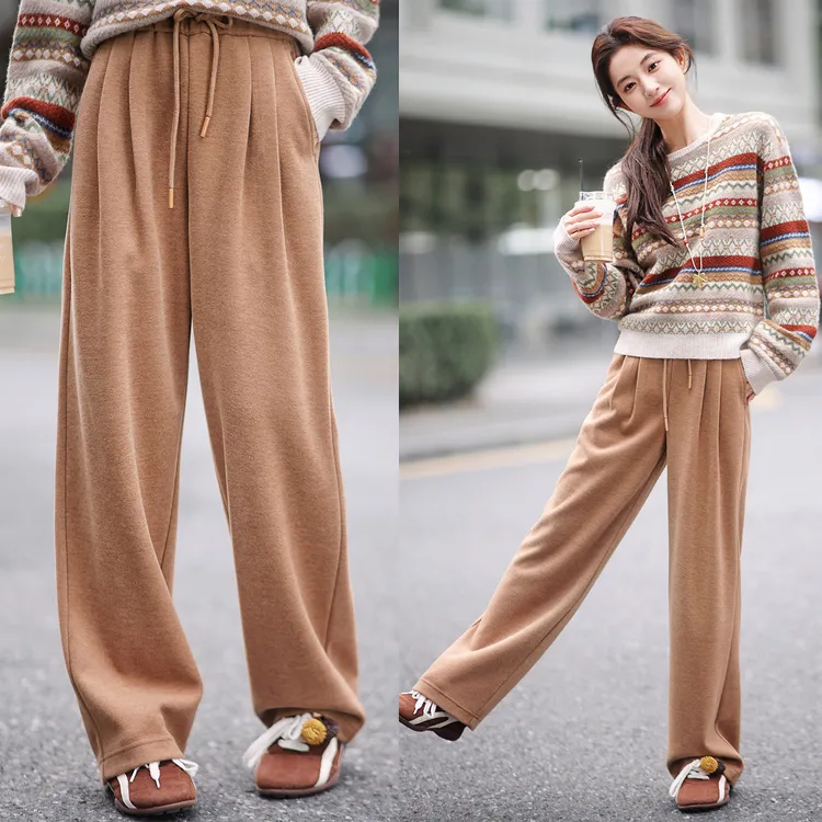 【赵大喜】冬日神裤-加厚版 | 秋冬厚度!松紧腰/直筒