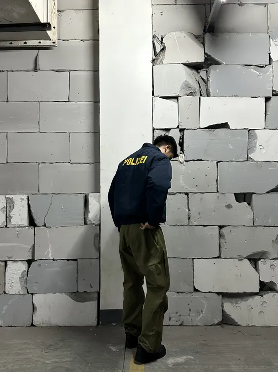 【TUG升级款】硬汉条子三防冬季短宽立领加棉显壮型男夹克秋冬外套