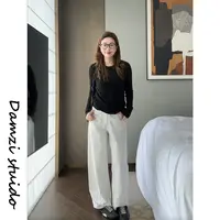 DA麦子“美利奴打底”安利一万遍显瘦T恤女 MZ3588美利