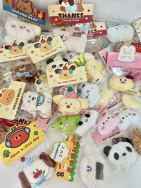 婚礼抛洒小玩偶50个装批发小娃娃毛绒玩具玩偶挂件礼物可爱