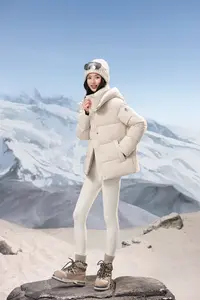 TFK【四面弹】常规休闲冬季常规袖加厚防风保暖显瘦女HD5046