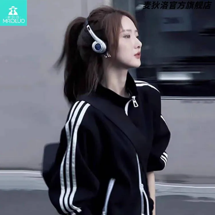 欧货高端棒球服女2025秋季新款宽松休闲小个子短款运动服夹克外套