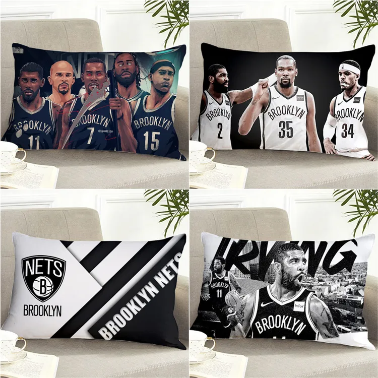 NBA球星德鲁大叔凯里欧文抱枕套送男友生日礼物靠垫卧室床头靠枕