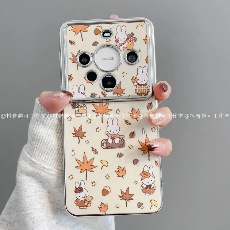 6D视窗适用华为mate70pro/60/50/40/30苹果17promax手机壳潮米菲