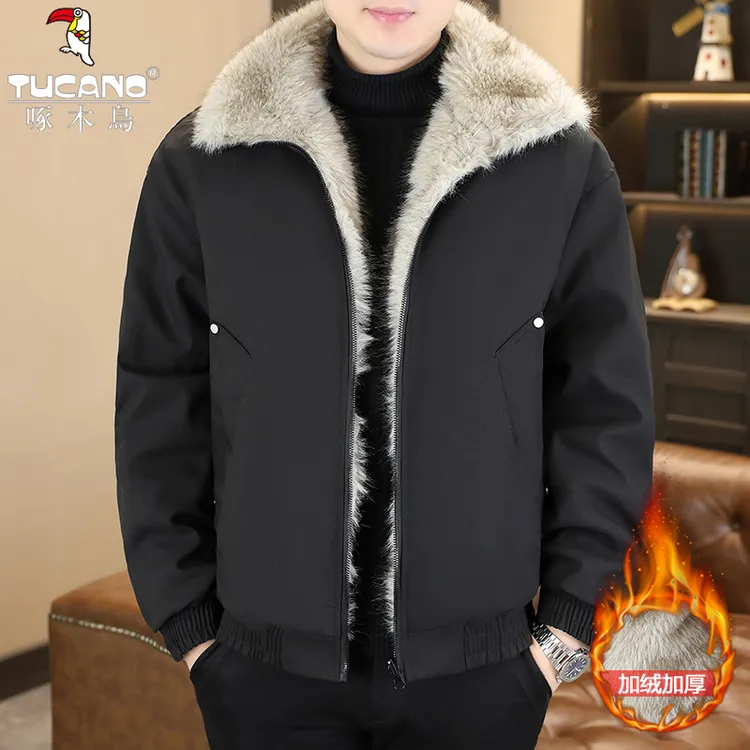 TUCANO/啄木鳥·【座山雕夹克】秋冬季时尚立领拉链加绒保暖爆款外套