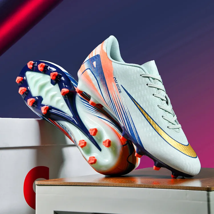 C罗姆巴佩刺客16足球鞋男成人学生正品AG长钉TF碎钉防滑训练鞋男