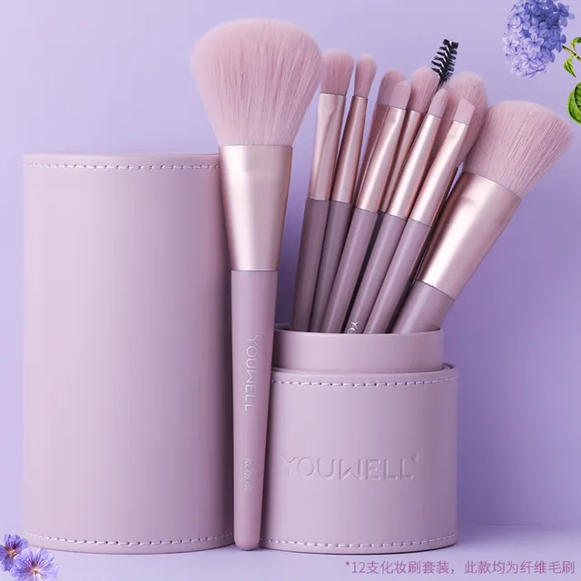 12支化妆刷套装眼影刷散粉刷腮红修容晕染鼻影初学者套刷子工具