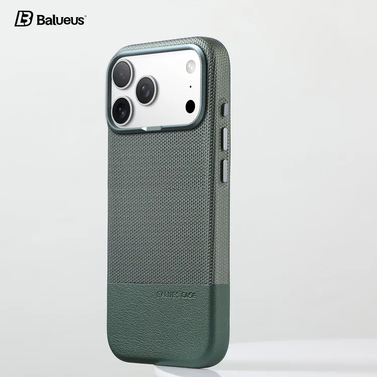 适用iPhone17promax手机壳苹果16pro真皮15磁吸保护套14全包防摔