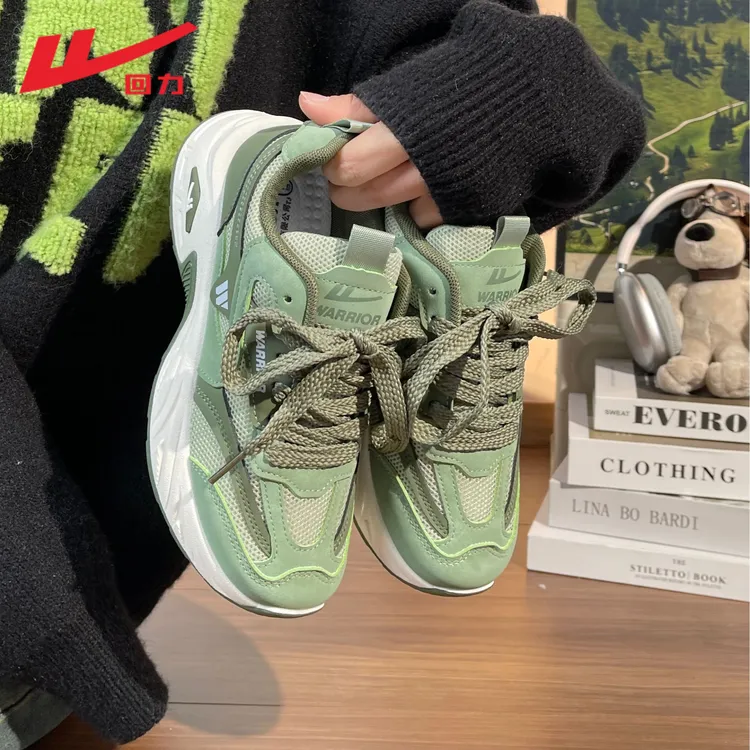 回力正品老爹鞋男女厚底潮鞋2025春季新款运动百搭透气学生休闲鞋