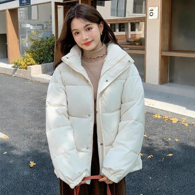 正品反季棉服女短款冬季2025年新品棉衣加厚面包服宽松棉袄外套女