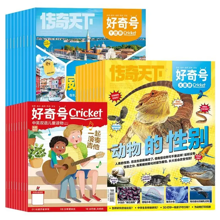 2025年好奇号传奇天下1-12月全年跨年订阅小学通识科普科学期刊