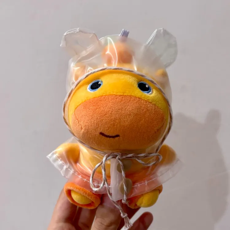 【仅娃衣】10cm正版噜噜水豚可爱娃衣小蜜蜂替换变装玩偶衣服挂件服