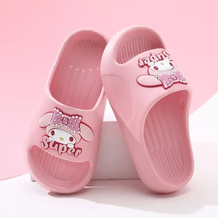 儿童拖鞋美乐蒂女童鞋防滑软底可爱卡通女孩中大童家居外穿凉拖夏