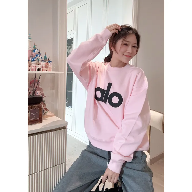 【1202AO轻奢卫衣】张凯凯-中版型休闲轻奢AO舒适时尚女装圆领卫衣