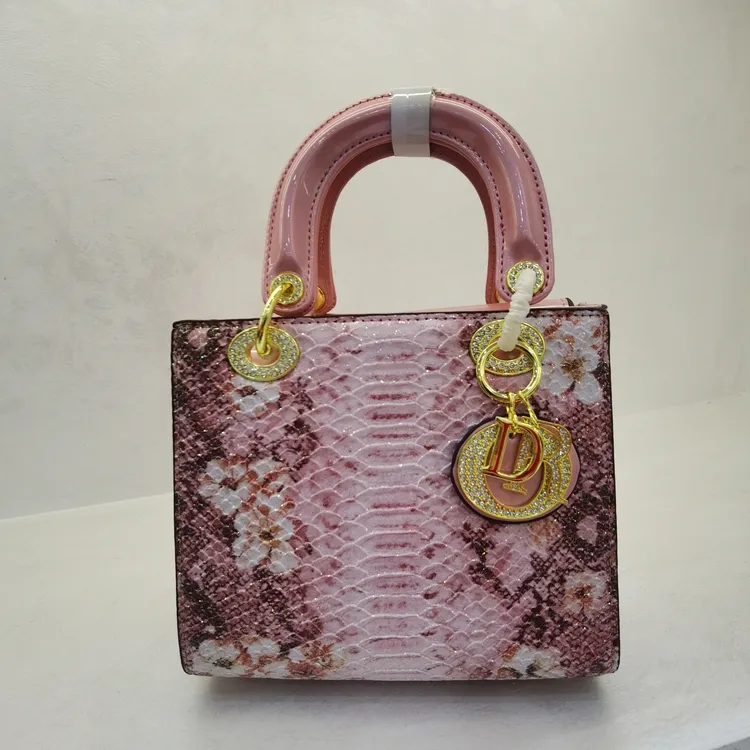 袋飞同款高奢经典时尚手提女包气质轻奢百搭蛇纹