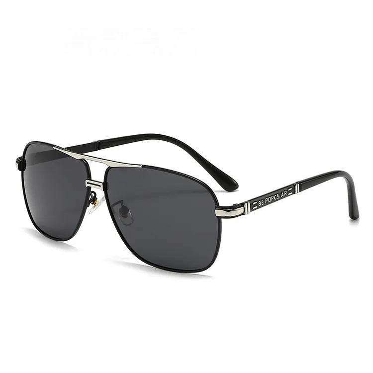 时尚男士高档墨镜智能感光变色大框偏光太阳眼镜女士防紫外线2025