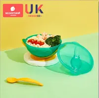 宝宝辅食碗-祖母绿【款式随机 不退不换】