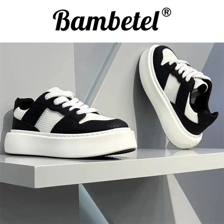 Bambetel鞋子男款夏季新款时尚潮流男鞋休闲运动百搭青春潮流潮鞋