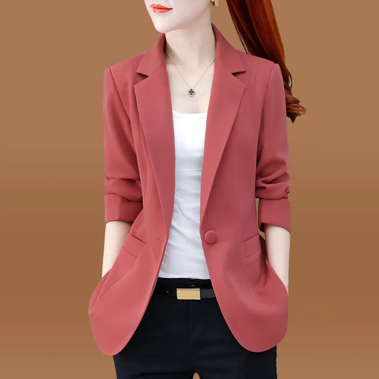 小西装外套女春装2025年新款爆款轻奢高级感职业高端气质西服上衣