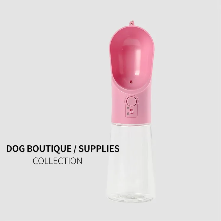 宠物饮水器 狗狗喝水器户外便携随行杯水壶 挂式水杯宠物用品