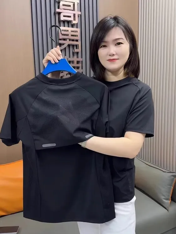 大码300斤夏季吸汗薄款短袖T恤男女潮流休夏季男款新疆旅游T恤