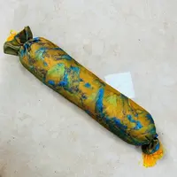 崖柏颈椎枕全玉化千里江山图糖果枕香包款