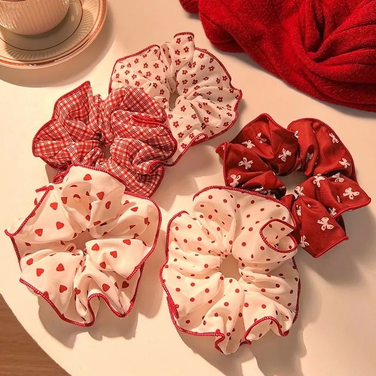 （自选5只）千金风气质少女甜美网红发绳发饰女2025简约