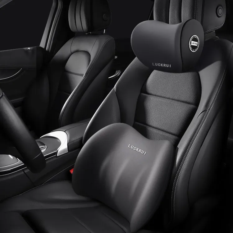 汽车头枕护颈枕车用靠枕车内座椅腰靠记忆棉腰靠垫车载脖枕车腰枕