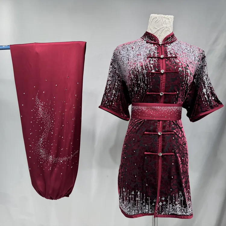 汉粹竞赛服比赛服武术服太极服健身气功服私人量身定制