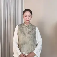【金筝-灰】2025新款新中式国风织金马甲HYX-57