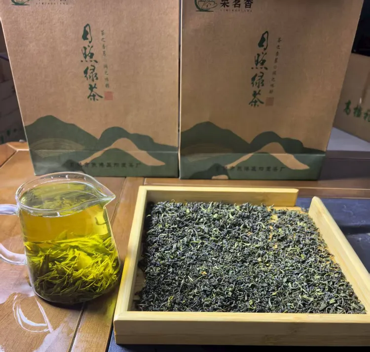 栗茗香日照绿茶露天茶2025年5月新茶浓香型板栗香1000克