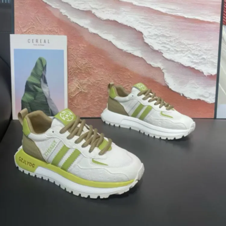 《广州潮品》888-160男式潮流时尚春夏百搭运动鞋网面舒适阿甘潮鞋