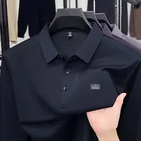 老爷车之家含桑蚕丝羊毛翻领男装男士长袖运动时尚休闲长袖衬衣
