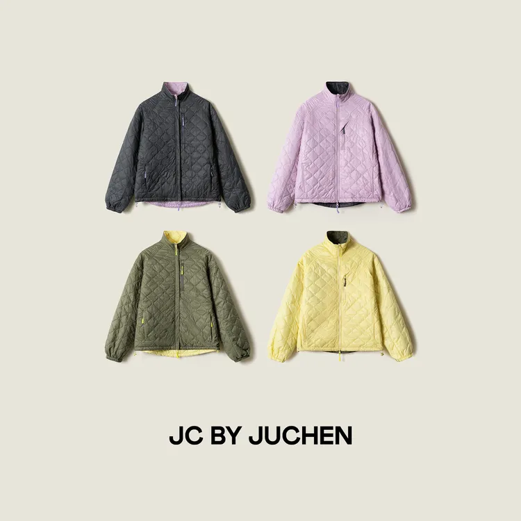 “城市双面镜 ”秋冬两面穿保暖锁温绗缝棉服外套FW102001-194