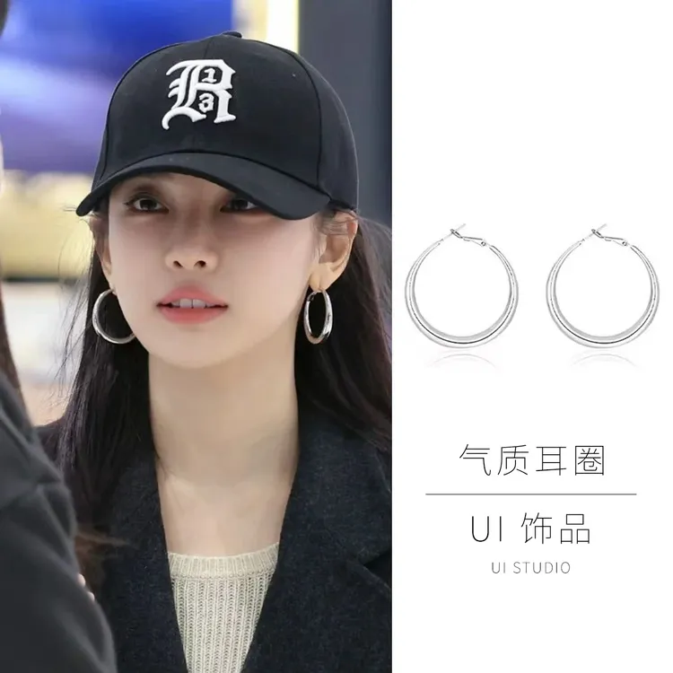 合金耳饰 7【欧美风】高级/极简大耳圈（孤品捡漏/偶有微瑕）