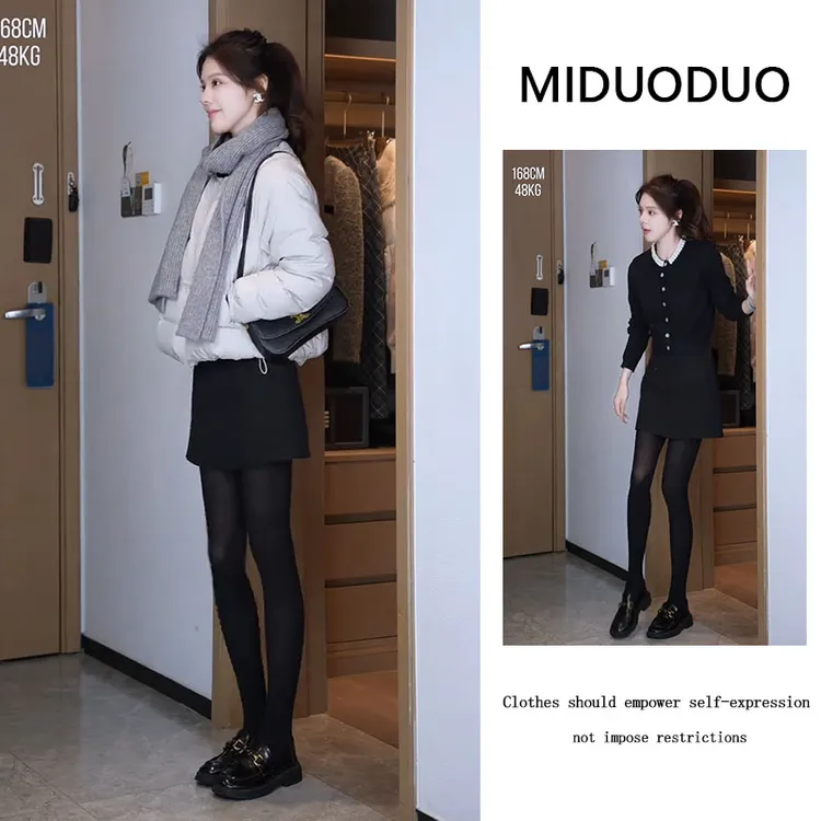 今年流行套装女2025新款时尚气质慵懒外套休闲上衣百搭短裙三件套