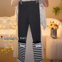 女童2025秋季深灰色打底裤5717