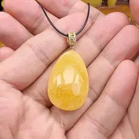 蜜蜡未镶嵌珠宝奇石蜜蜡吊坠