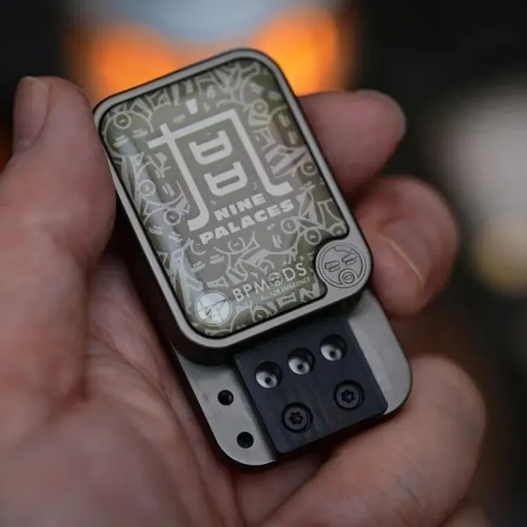 BPMODS 九宫价格签机械直推段落密集DIY多种玩法EDC玩具