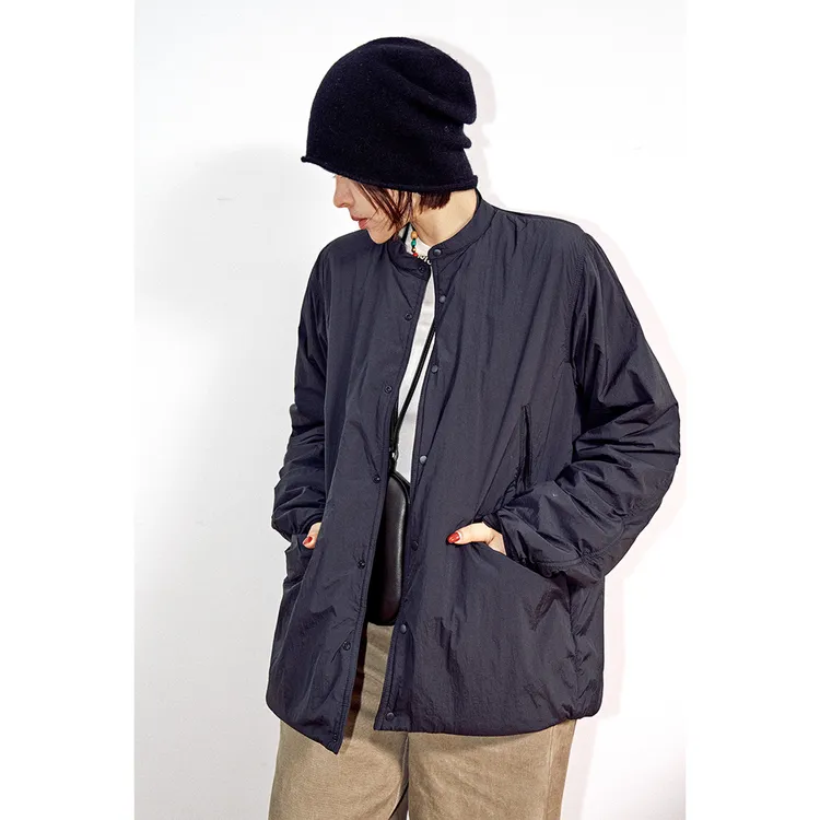 LAZYVISION短款进口可机洗棉服外套轻软暖山系户外风衣ZMD-31905