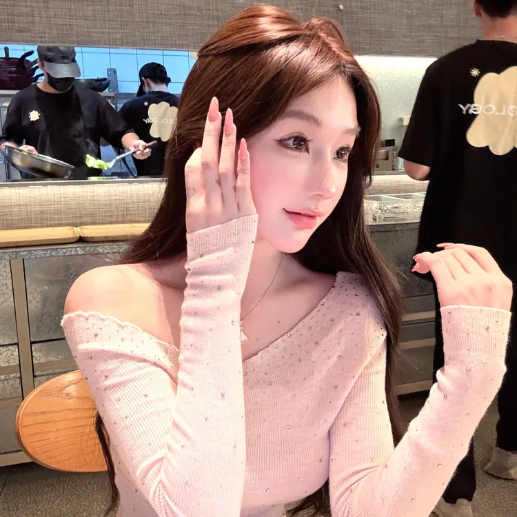 WW定制「智性美人」蕾丝时尚百搭女士法式气质小众设计上衣半裙套装