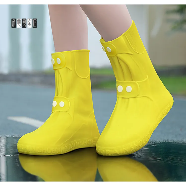 朵思曼雨鞋套防水防雨硅胶雨靴防滑加厚耐磨男女成人脚套